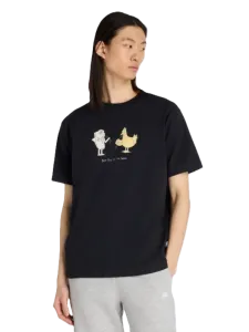 New Balance Chicken Or Newbie Men Lifestyle T-Shirt Black