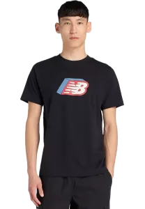 New Balance Cubed Logo Men Lifestyle T-Shirt Black
