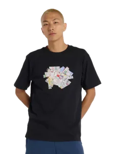 New Balance Athletics Ticket Men Lifestyle T-Shirt Black