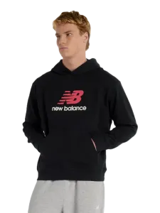New Balance Athletics French Terry Logo Men Hoody Black