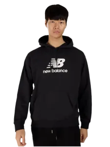 New Balance Sport Essentials French Terry Logo Men Lifestyle Hoody Black