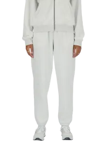 New Balance Essentials French Terry Women Lifestyle Pant Ash  Heather