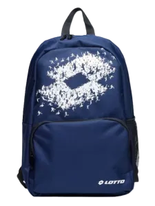 Lotto L73 Unisex Lifestyle Bag Navy Blue/White