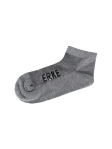Erke Flat Men Training Sock Dark Heather Grey