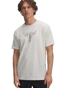 Under Armour Project Rock Brahma Bull Men Training T-Shirt Stone/Black