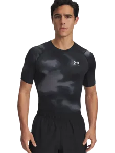 Under Armour Heatgear Printed Men Training T-Shirt Black/White