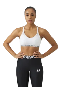 Under Armour Crossback Low Women Training Bra White/Black