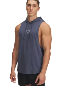 Under Armour Project Rock Men Training Hoody Downpour Gray