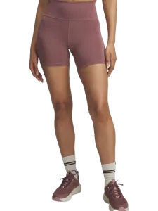 Under Armour Project Rock Women Training Short Maroon Mist