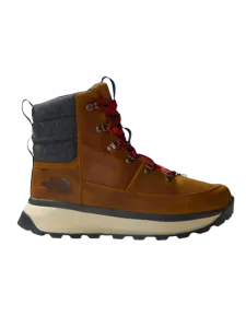 The North Face Bergen Leather Waterproof Men Lifestyle Boots Timber Tan/Red