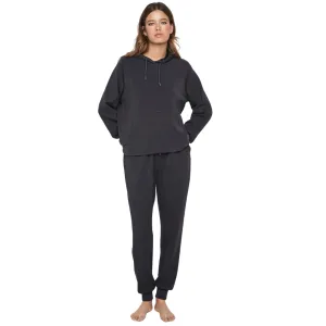 Selmark Loungewear Fleece Sweat Suit Women Navy Blue