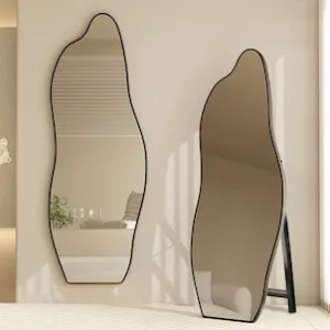 Floor Mirror Furniture M2002 Black