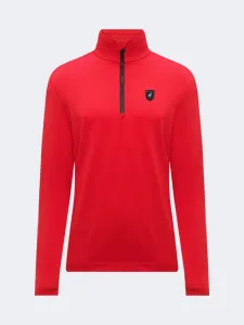 Toni Sailer Brendan First Layer Men Skiing Long Sleeve Signal Red