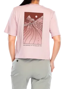 Salewa Eagle Sunset Loose Women Hiking T-Shirt Zephyr