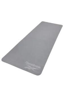 Reebok Accessories Double Sided 6 Mm Fitness Mats Black/Grey
