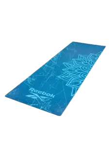 Reebok Accessories Natural 4 Mm Fitness Mats Blue Mandala