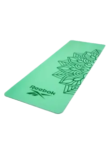 Reebok Accessories Natural 4 Mm Fitness Mats Green Mandala