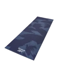 Reebok Accessories 4 Mm Brush Strokes Ng Fitness Mats Navy