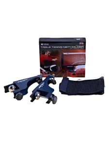 Joerex Table Tennis Screwed Adjustable Net Holder Tabl-Tenni Net Dark Blue