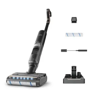 Tefal X-Clean 7 Cordless Wet & Dry Vacuum Cleaner - 50 Min, 3 Modes, Drying, Lay Flat 