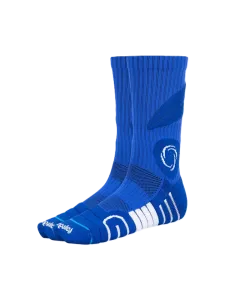 Oil And Gaz Comfortable Unisex Basketball Crew Socks Royal Blue