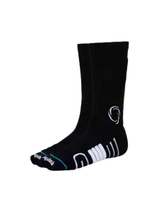Oil And Gaz Comfortable Unisex Basketball Crew Socks Black