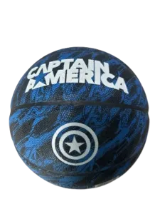 Joerex Marvel Captain America Basketball Ball Blue/Black