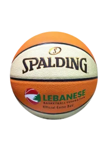 Spalding LBF Official Game Size 6 Unisex Basketball Ball Orange/White