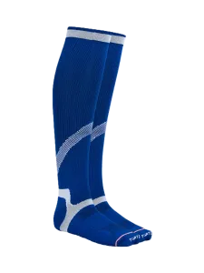 Top Ten Comfortable Uni Football Over The Calf Socks Royal Blue/White
