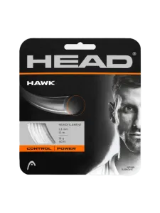 Head Hawk 16 Tennis Strings White