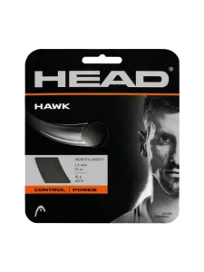 Head Hawk 16 Tennis Strings Grey