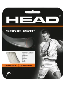 Head Sonic Pro 17 Tennis Strings White