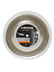 Head Lynx Tour 200 M Reel 17 Tennis Strings Champagne