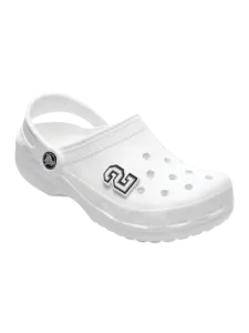 Crocs Number 2 Unisex Lifestyle Pins Black/White