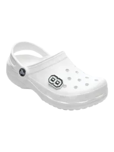 Crocs Number 8 Unisex Lifestyle Pins Black/White