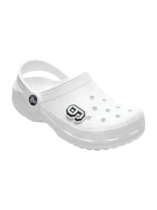Crocs Number 9 Unisex Lifestyle Pins Black/White