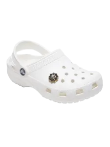 Crocs Tiny Dark Flower Unisex Lifestyle Pins Brown/Silver