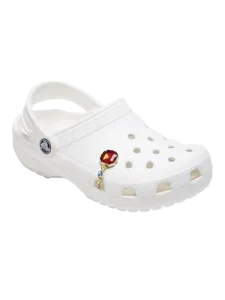 Crocs Red Dangle Gem Unisex Lifestyle Pins Red