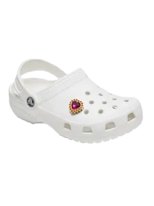 Crocs Studded Heart Unisex Lifestyle Pins Pink/Gold