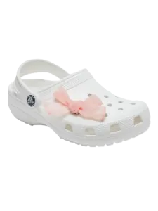 Crocs Sheer Bow Unisex Lifestyle Pins Pink