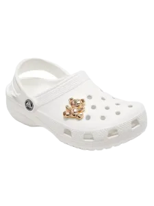 Crocs Teddy Bear Unisex Lifestyle Pins Gold