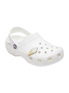 Crocs Vanilla Waffle Cone Unisex Lifestyle Pins Gold