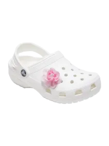 Crocs Fabric Flower With Pearl Unisex Lifestyle Pins Pink