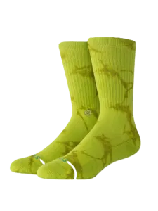 Stance Icon Dye Unisex Lifestyle Sock Green