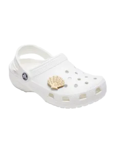 Crocs Seashell Unisex Lifestyle Pins Gold
