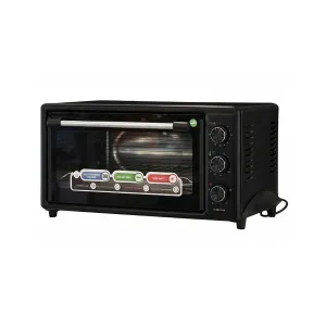 General Gold Electric Oven 45 Liter Black 2034W