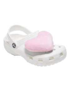 Crocs Oversized Heart Unisex Lifestyle Pins Pink