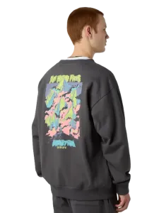 The North Face Expedition Celebration Men Sweatshirt Anthracite Grey