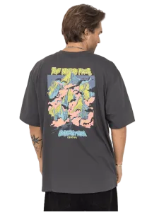 The North Face Expedition Celebration Men T-Shirt Anthracite Grey