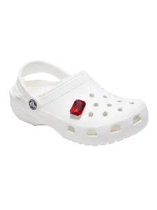 Crocs Ruby Square Gem Unisex Lifestyle Pins Red